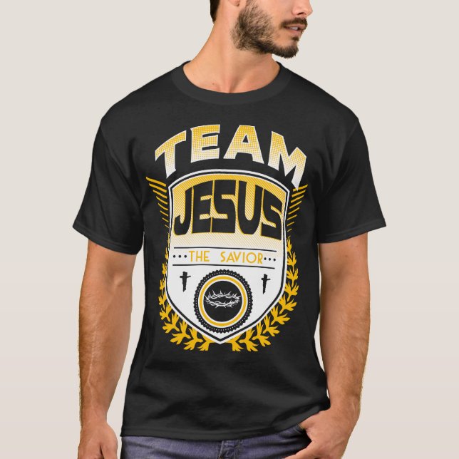 T-Shirt cristão: Equipe Jesus (Frente)
