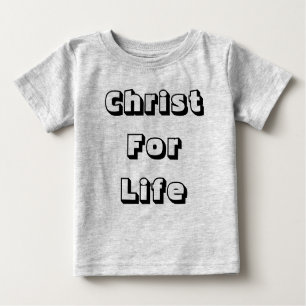 t-shirt cristãos do bebê