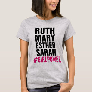 T-shirt CRISTÃOS do PODER da MENINA (RUTH ESTHER