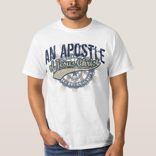 T-shirt cristãos, um apóstolo do Jesus Cristo (Frente)