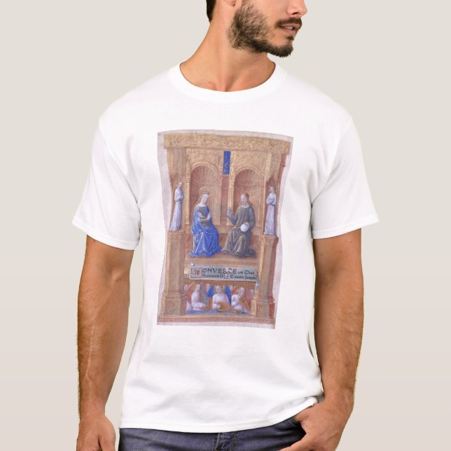 T-shirt Cristo e a Virgem Maria Enthroned (Frente)