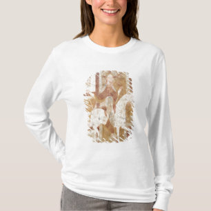T-shirt Cristo em um cavalo branco