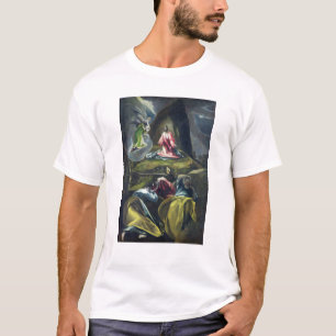 T-shirt Cristo no jardim das azeitonas