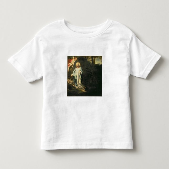 T-shirt Cristo no jardim de Gethsemane 3 (Frente)