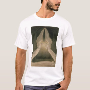 T-shirt Cristo no Sepulchre, guardado por anjos