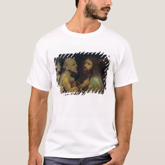 T-shirt Cristo que leva a cruz (Frente)