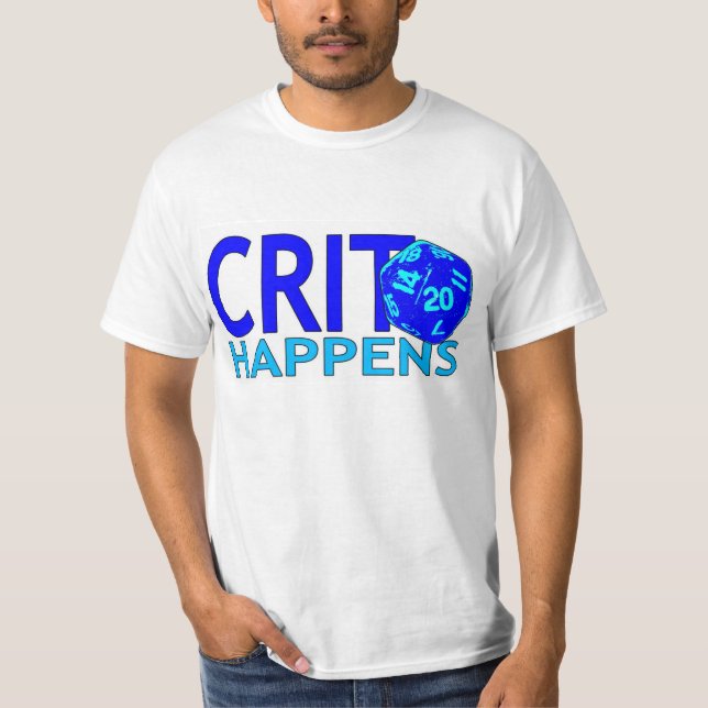 T-shirt Crit acontece (Frente)