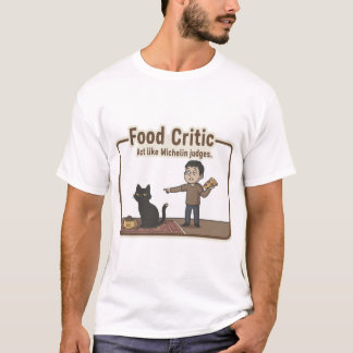 T-Shirt Crítico comida