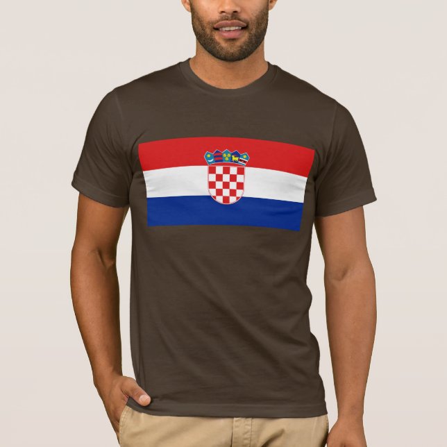 T-shirt croácia (Frente)