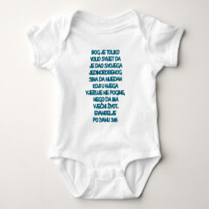 T-shirt Croata do 3:16 de John