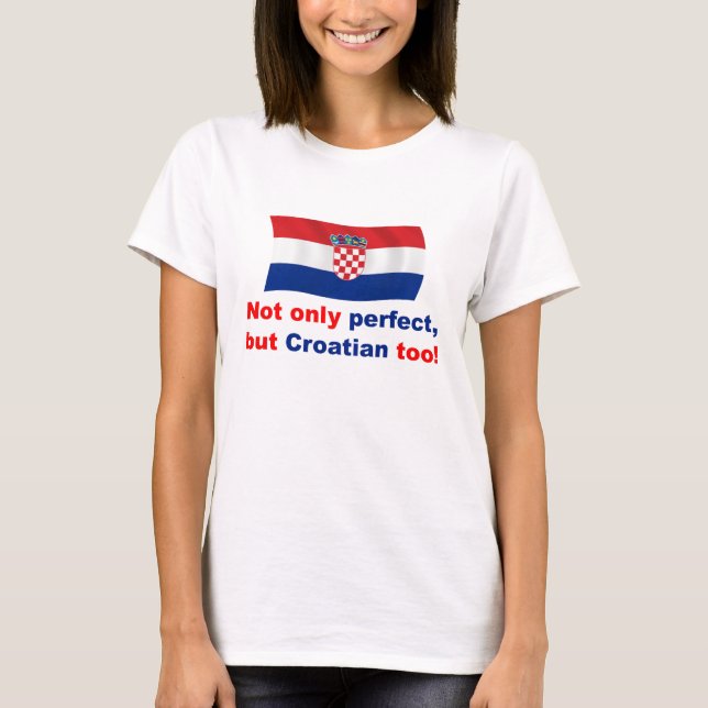 T-shirt Croata perfeito (Frente)