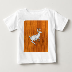 T-shirt Cromo De Prata Como Correr Veado No Impressão De B