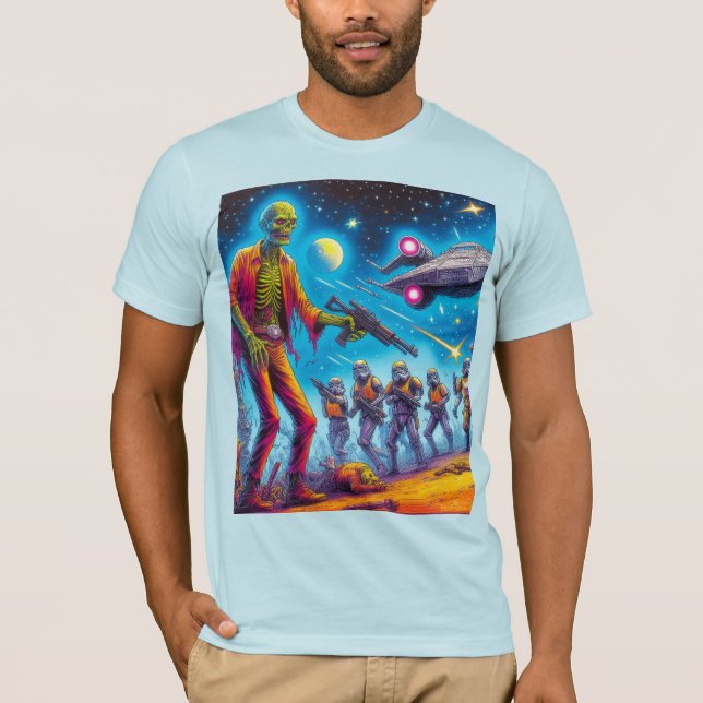 T-Shirt "Cronicles Cosmic Unbeck" (Frente)