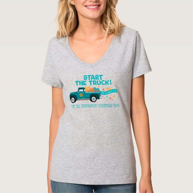 T-shirt CROPTOBERFEST 2024 - Start the Truck (Frente)