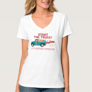 T-shirt CROPTOBERFEST 2024 - Start the Truck red