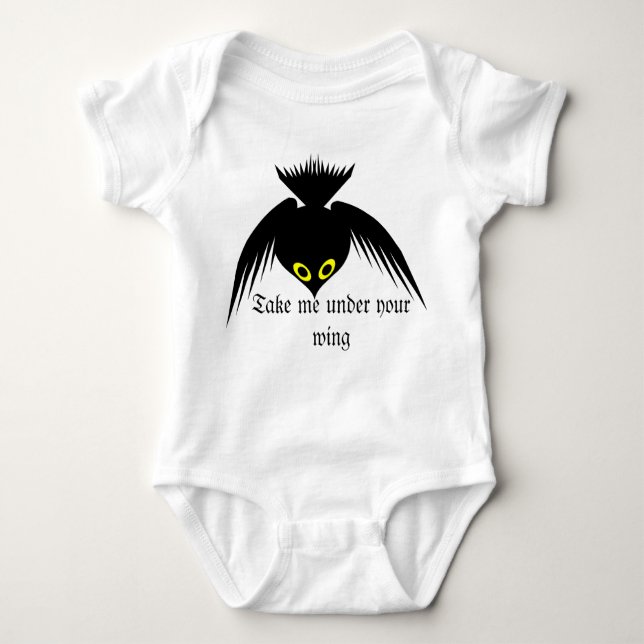 T-shirt Crow Baby (Frente)