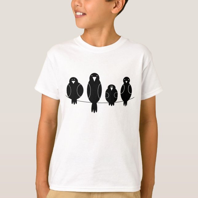 T-shirt CROWS - tee (Frente)