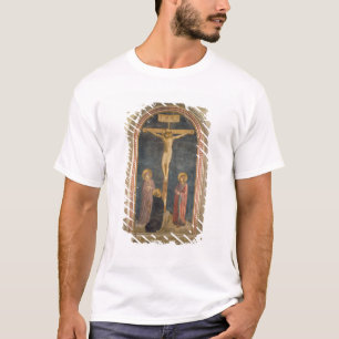 T-shirt Crucificação com o Virgin, SS. John o Evangeli