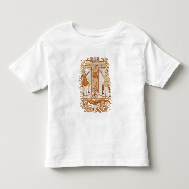 T-shirt Crucificação & divisão da roupa do (Frente)