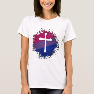 T-shirt Cruz bissexual