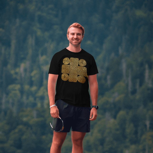 T-shirt Cruz Céltica de Knotwork (Criador carregado)