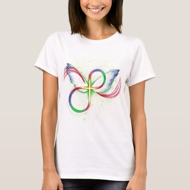 T-shirt Cruz da infinidade (Frente)