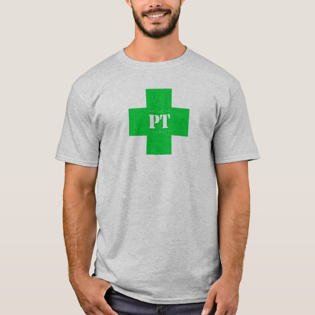 T-shirt Cruz da pinta, verde (Frente)