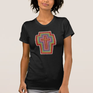 T-shirt Cruz do ponto de cruz