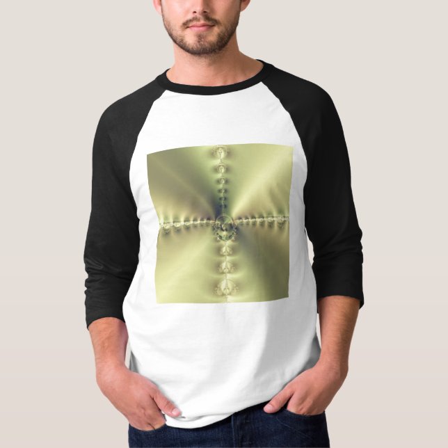 T-shirt Cruz Dourada (Frente)