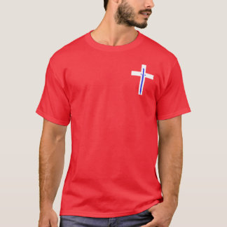 T-shirt Cruz & espada pequenas