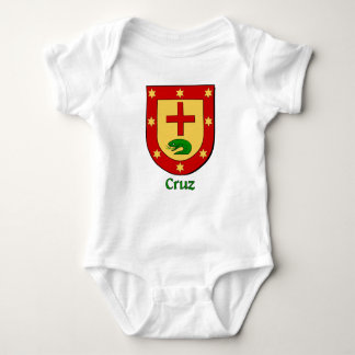 T-shirt Cruz Family Shield Criança Creeper