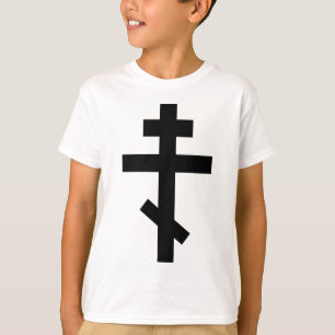 T-shirt Cruz ortodoxo