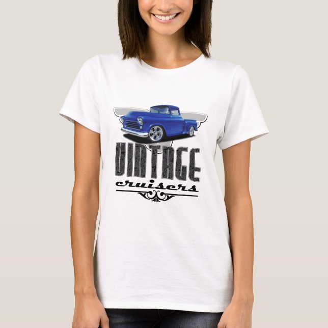 T-shirt Cruzadores do vintage (Frente)