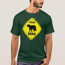 T-shirt Cruzamento do urso