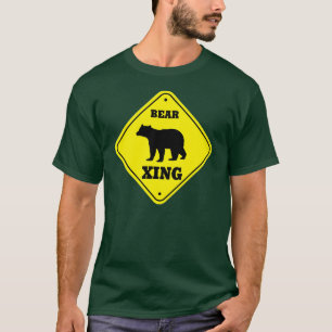 T-shirt Cruzamento do urso