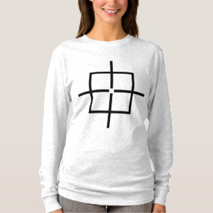 T-shirt Cruzamentos Quadrados