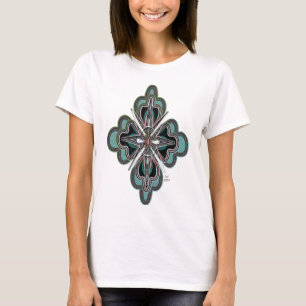 T-shirt Cruzar-se sobre (tanque)