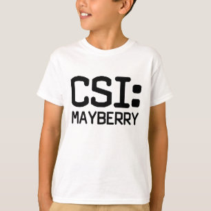 T-shirt CSI Mayberry