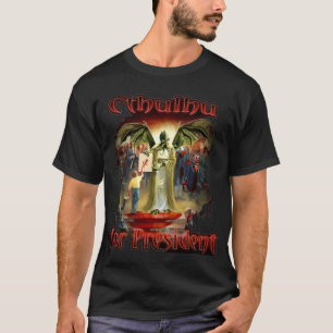 T-shirt Çt͘͢h̸u̧l̸h͞ùfo͞ŕ̶͜P̶̡r̕͡es̸ì͢