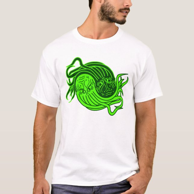 T-shirt Cthulhu Yin-Yang (Frente)