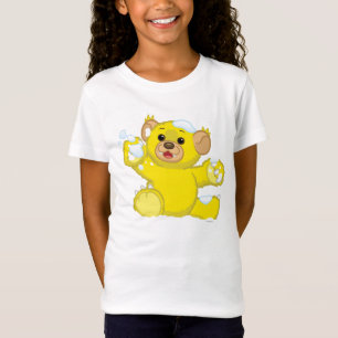 T-shirt Cub macio amarelo