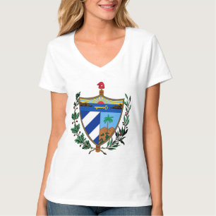 T-shirt cubano da brasão