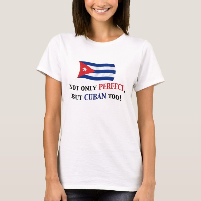 T-shirt Cubano perfeito (Frente)