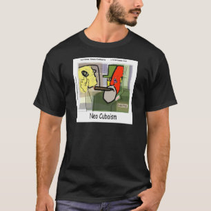 T-shirt Cubista Castro NeoCubismo Engraçado