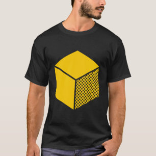 T-shirt Cubo - âmbar na obscuridade