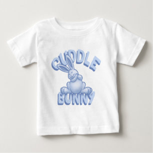 T-shirt Cuddle Bunny - azul