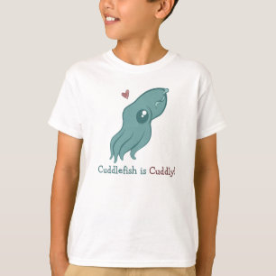 T-shirt Cuddlefish é peluches
