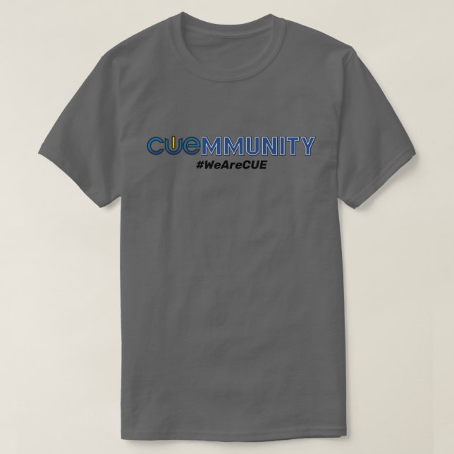 T-Shirt CUE-MUNITY (Frente do Design)