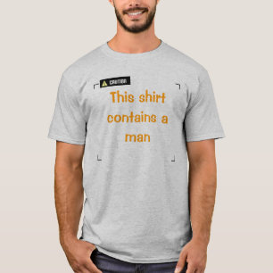 T-shirt Cuidado - Homem