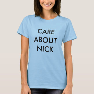 T-SHIRT CUIDADO SOBRE O ENTALHE (MCCARTHY)